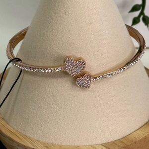 NWT Kate Spade “Yours Truly” Rose Gold Hinge Bracelet